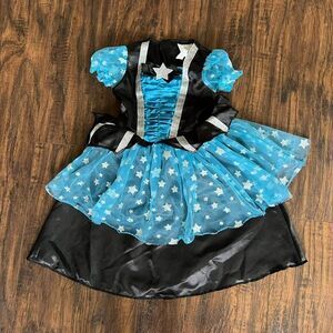 Halloween Costume Dress-up Hyde & Eek Toddler Silver Star Witch Costume‎ 2-3T